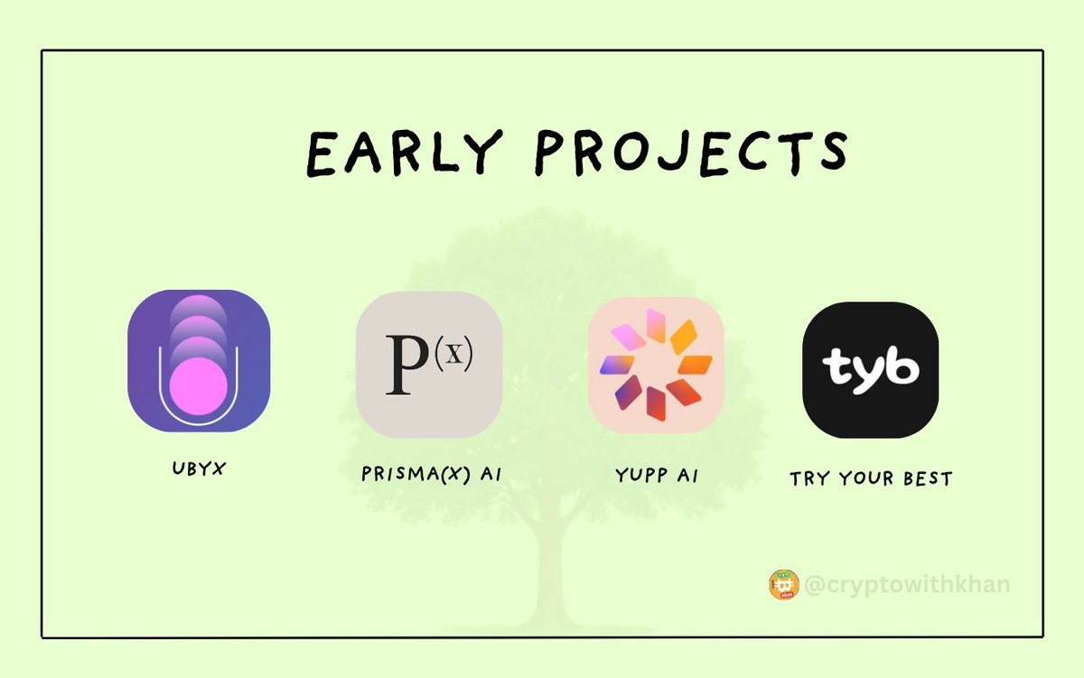 4 Early Projects To Pay Attention ⚡

1/. <a href="/yupp_ai/">Yupp</a> ( $33 Million Funding )

Yupp is making AI response better by evaluating their response based on user feedback.
 
User enter prompts → get multiple AI response → Select which one is best fit for their need → Give feedback →