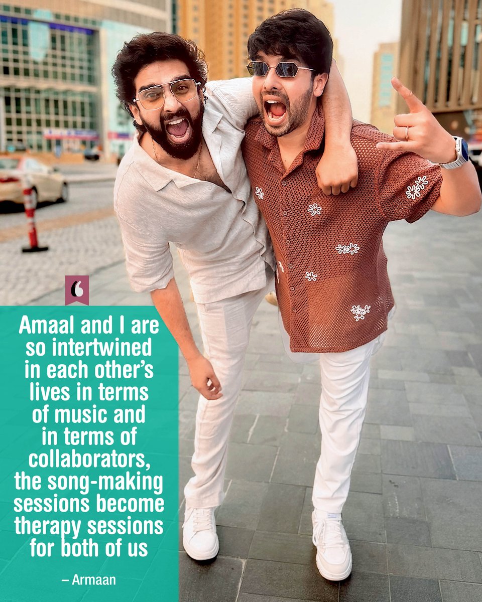 "We, singers, have been waiting on the sidelines for far too long as artistes, we’ve just been voices, but now we are the main character as well," says <a href="/ArmaanMalik22/">ARMAAN ✦</a>
while talking about artistes getting global recognition now.  

#ArmaanMalik   

Read: shorturl.at/7mFGb