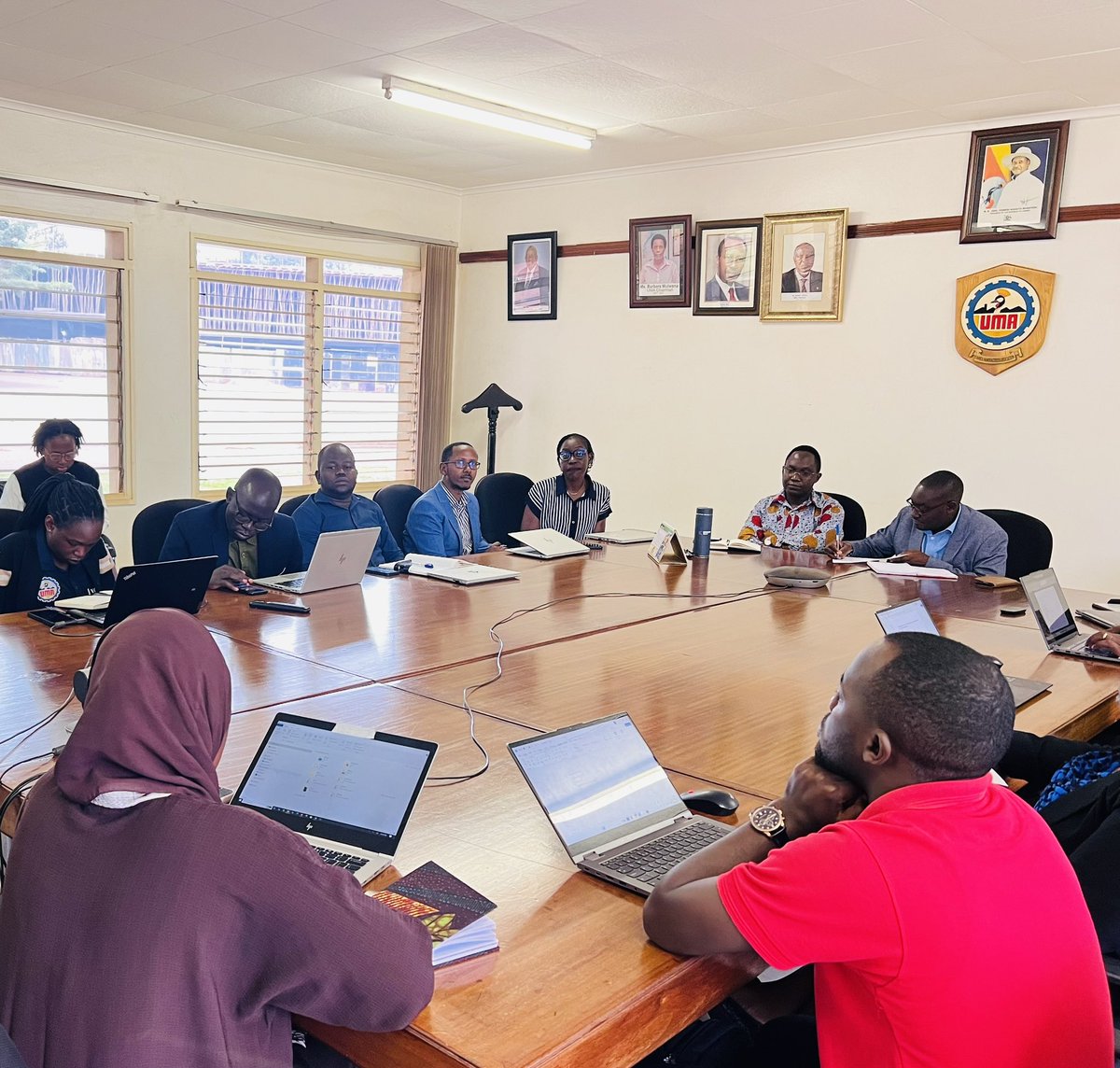 UgandaManufacturersAssn® (@newsuma) on Twitter photo 📢 #HappeningNow: <a href="/newsUMA/">UgandaManufacturersAssn®</a> through its Economic & Business Policy Committee engages <a href="/ERA_Uganda/">ERA Uganda</a> in a quarterly Tariff Review meeting, discussing key energy sector updates.
#BusinessGrowth
#ManufacturersUg 📢 #HappeningNow: <a href="/newsUMA/">UgandaManufacturersAssn®</a> through its Economic & Business Policy Committee engages <a href="/ERA_Uganda/">ERA Uganda</a> in a quarterly Tariff Review meeting, discussing key energy sector updates.
#BusinessGrowth
#ManufacturersUg