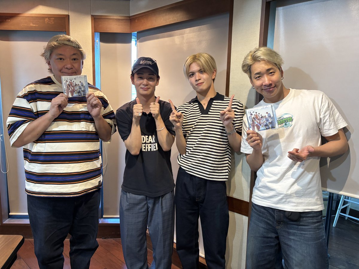 OCTPATH (@octpathofficial) on Twitter photo TokyoFM「JUMP UP MELODIES」
#OCTPATH から #太田駿静 #栗田航兵 が生出演させていただきました!
ありがとうございました!
<a href="/48staff/">TOKYO FM「JUMP UP MELODIES」</a>
#じゃんめろ
#OCTPATH_à_la_carte
#OWV_OCTPATH_TWOTHRONE TokyoFM「JUMP UP MELODIES」
#OCTPATH から #太田駿静 #栗田航兵 が生出演させていただきました!
ありがとうございました!
<a href="/48staff/">TOKYO FM「JUMP UP MELODIES」</a>
#じゃんめろ
#OCTPATH_à_la_carte
#OWV_OCTPATH_TWOTHRONE