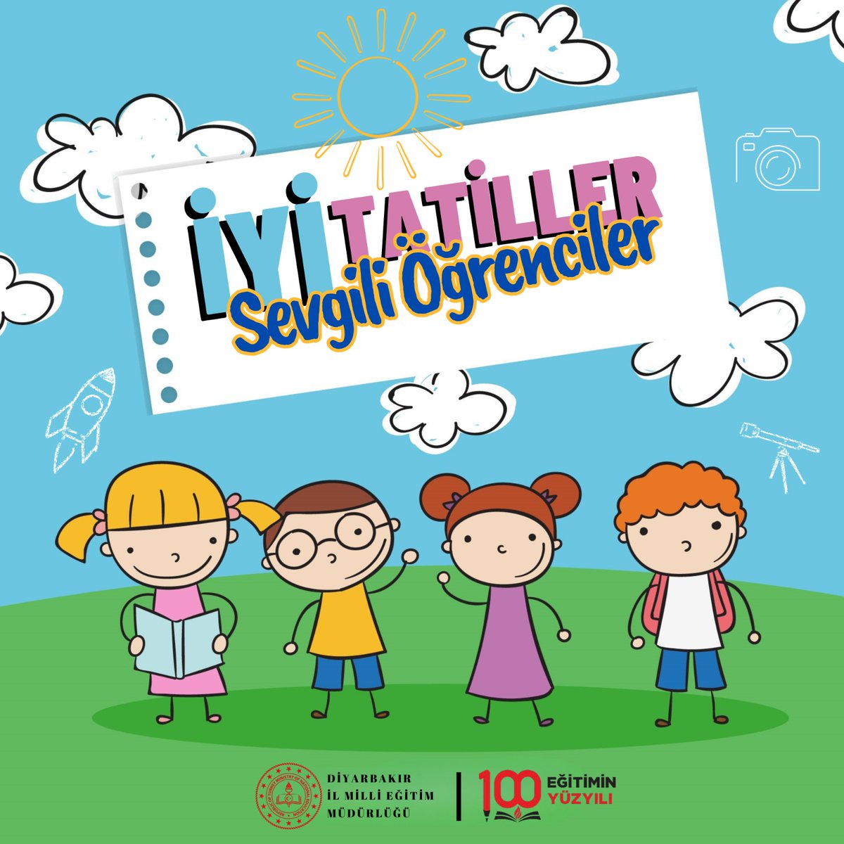 📚 2024-2025 eğitim öğretim yılını; öğretmenlerimizin fedakârlığı, öğrencilerimizin gayreti ve velilerimizin desteğiyle başarıyla tamamladık.

Sevgili öğrencilerimiz, şimdi hayal kurma, keşfetme ve dinlenme zamanı!

Yeni döneme daha güçlü, daha umut dolu adımlarla dönmek