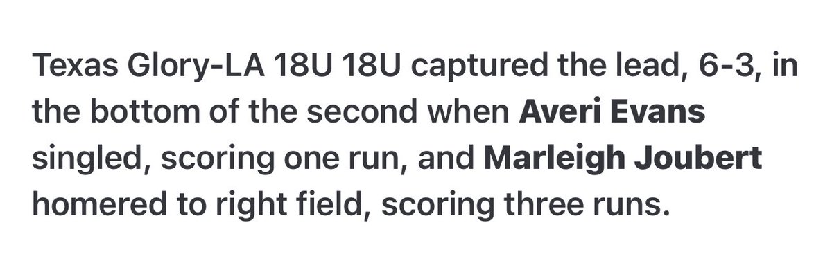 Just some of my recaps from the game post..