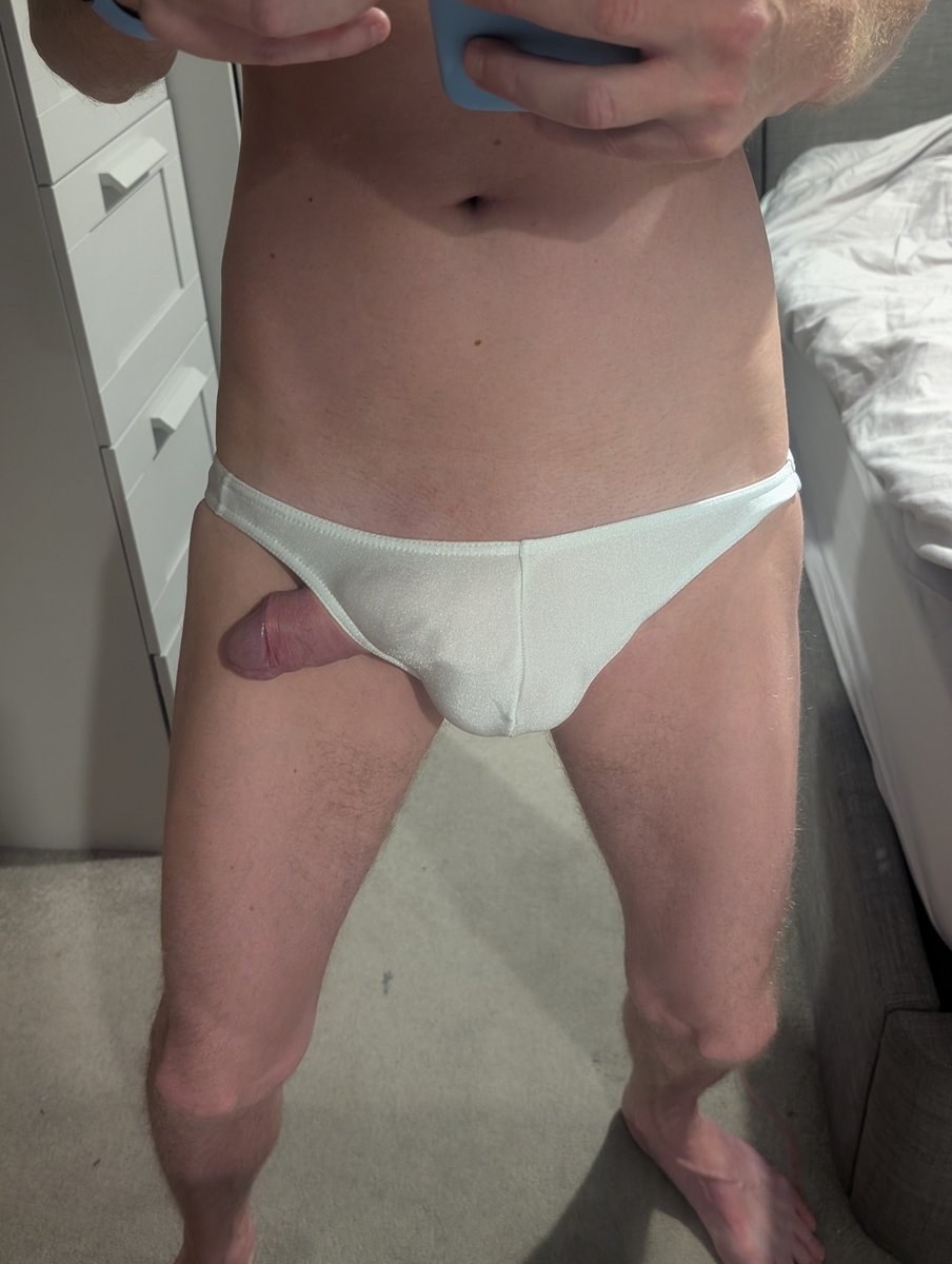 Prepared for the heatwave in 1 of the smallest pairs I have #bulge #lycra #gayunderwear#gay