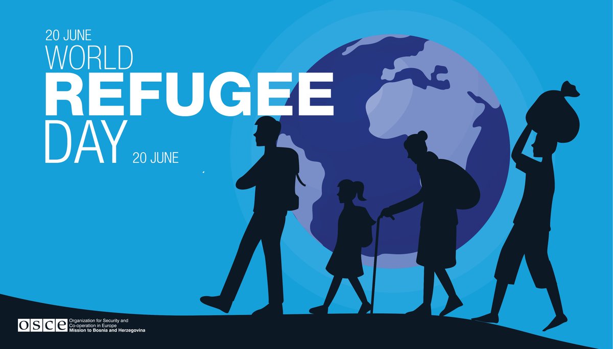 On World Refugee Day, we stand in solidarity with all those who have been forced to flee their homes in search of safety and dignity. The OSCE Mission to BiH continues to support efforts toward lasting solutions for displaced persons and refugees. We call for the full