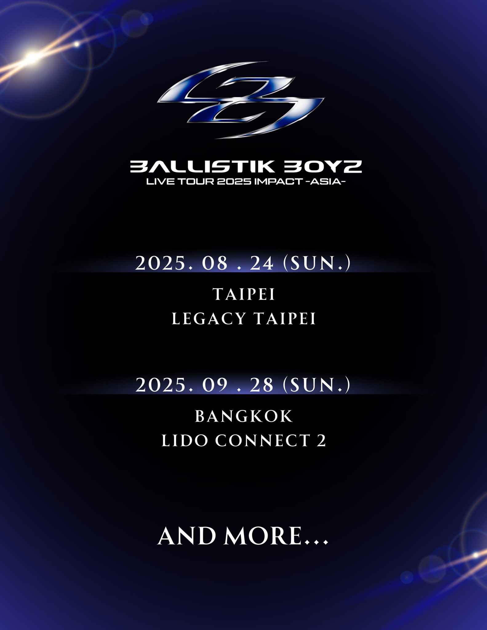 アイドル BALLISTIK BOYZ LIVE 2025 in Taipei BALLISTIK BOYZ on X: 
