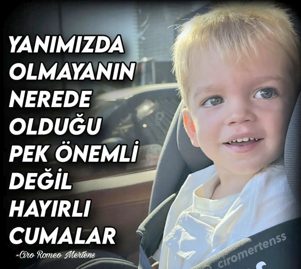 Hayırlı cumalar 😊