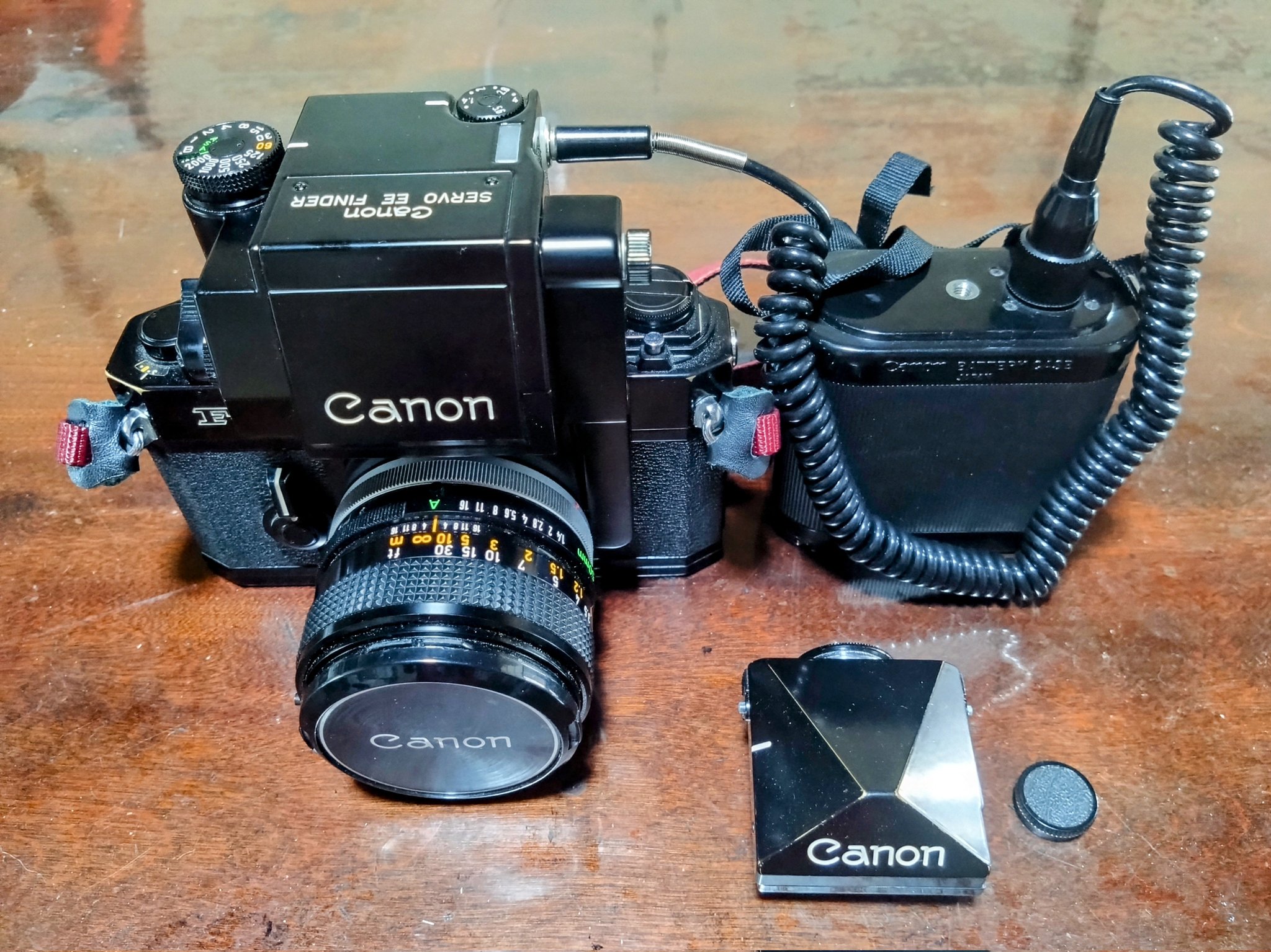 CANON SERVO EE FINDER FOR F-1 MECHANICAL (FOR DISPLAY ONLY