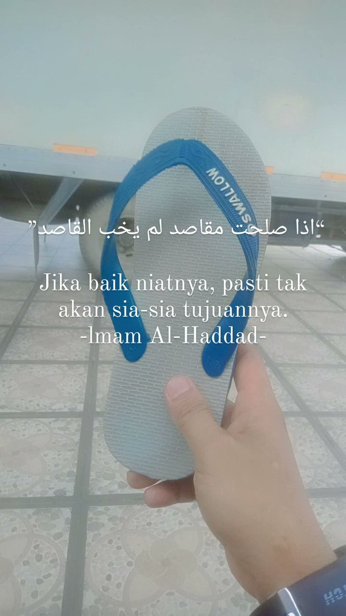 zein_7770's tweet photo. “اذا صلحت مقاصد لم يخب القاصد” 

Jika baik niatnya, pasti tak akan sia-sia tujuannya.
-lmam Al-Haddad- https://t.co/OPD6GM6UUs