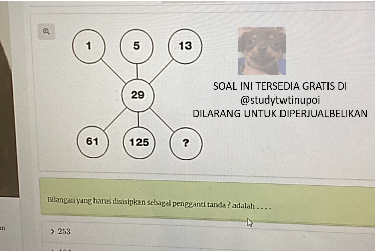 studytwtinupoi's tweet photo. Kemampuan Penalaran Kuantitatif #12 https://t.co/vdDbvjXBXI