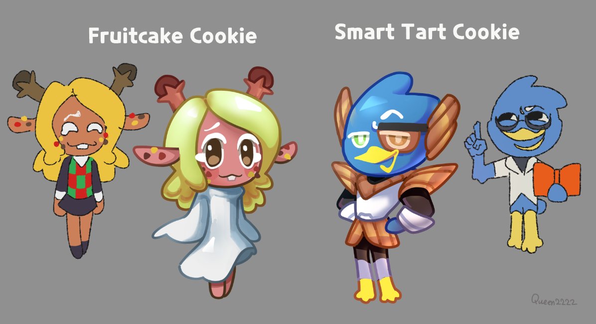 #deltarune #cookierunkingdom 
just baked Noelle and Berdly