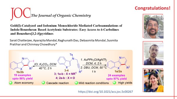 csir_iicb's tweet image. Congratulations to Dr. Chinmay Chowdhury, Chief Scientist, CSIR-IICB and his team for their new publication in the Journal of Organic Chemistry. (doi.org/10.1021/acs.jo…)
@DrJitendraSingh
@CSIR_IND