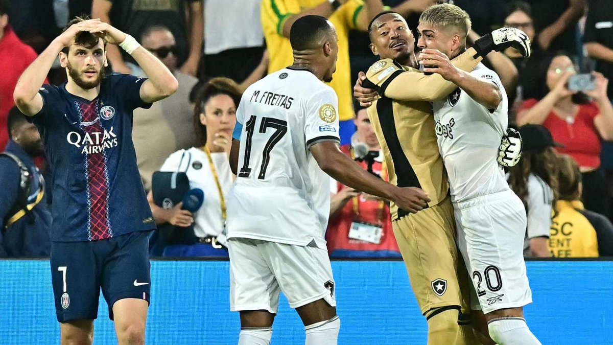 Botafogo stunt op WK voor clubs met zege op Champions League-winnaar PSG telegraaf.nl/sport/voetbal/…