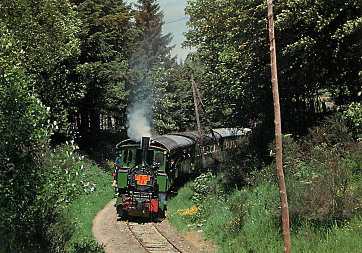 CheminsdeFerTC's tweet photo. Aux anciennes =>#ligneslocales des =>#CFD se sont parfois substituées des compagnies touristiques comme Roucoules - Saint-Agrève, le https://t.co/msoXeDEIDj. Une =>#vapeur =>#Mallet entre =>#Tence (43) et #LeChambonsurLignon en 1977.
📷Didouze, source : https://t.co/8Epow1lXsG https://t.co/y2ViYxnElA