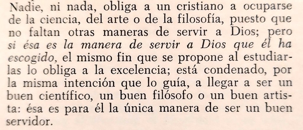 La obligación de, siendo #arquitecto, ser un buen arquitecto.
Etienne #Gilson dixit.
#excelencia