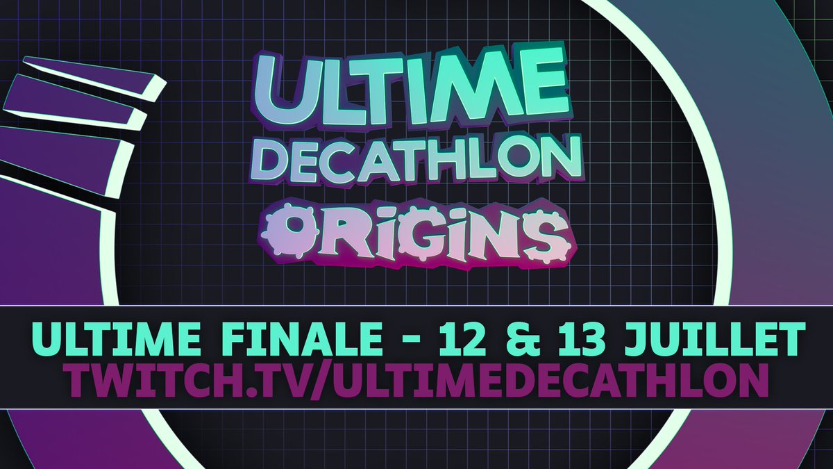 Annonce importante !
L'ultime finale de l'UD origins sera diffusée sur twitch le 12 et 13 juillet !
🔴20 jeux
🔴18 joueurs
Tournée en live avec l'équipe de LanKhaos
Feat. Truite, Djodjino
Montée par <a href="/le_Chamoutte/">Chamoutte</a> 
Commentée en live par Cdv, Firemann, LF et Vlad !