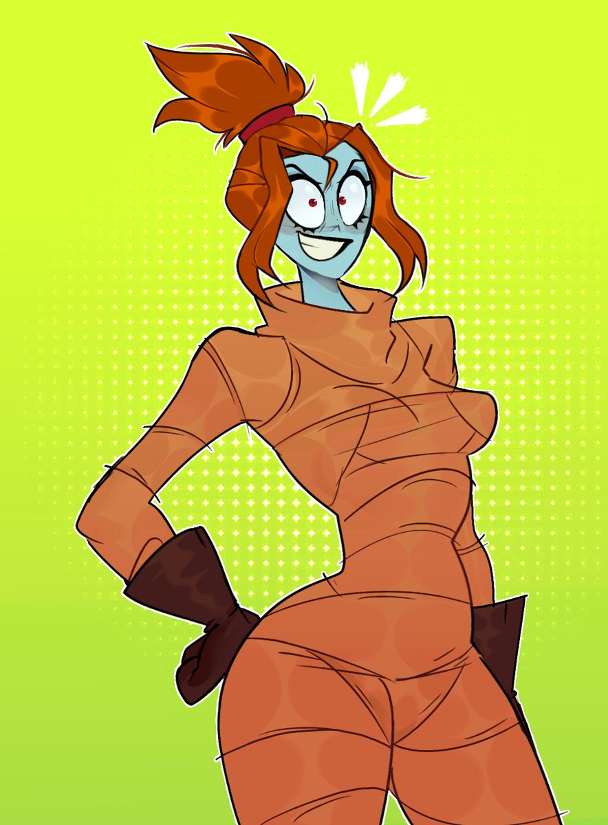 m0ughost___'s tweet image. 🧡⚡️

#TheGaslightDistrictMel #Drawing