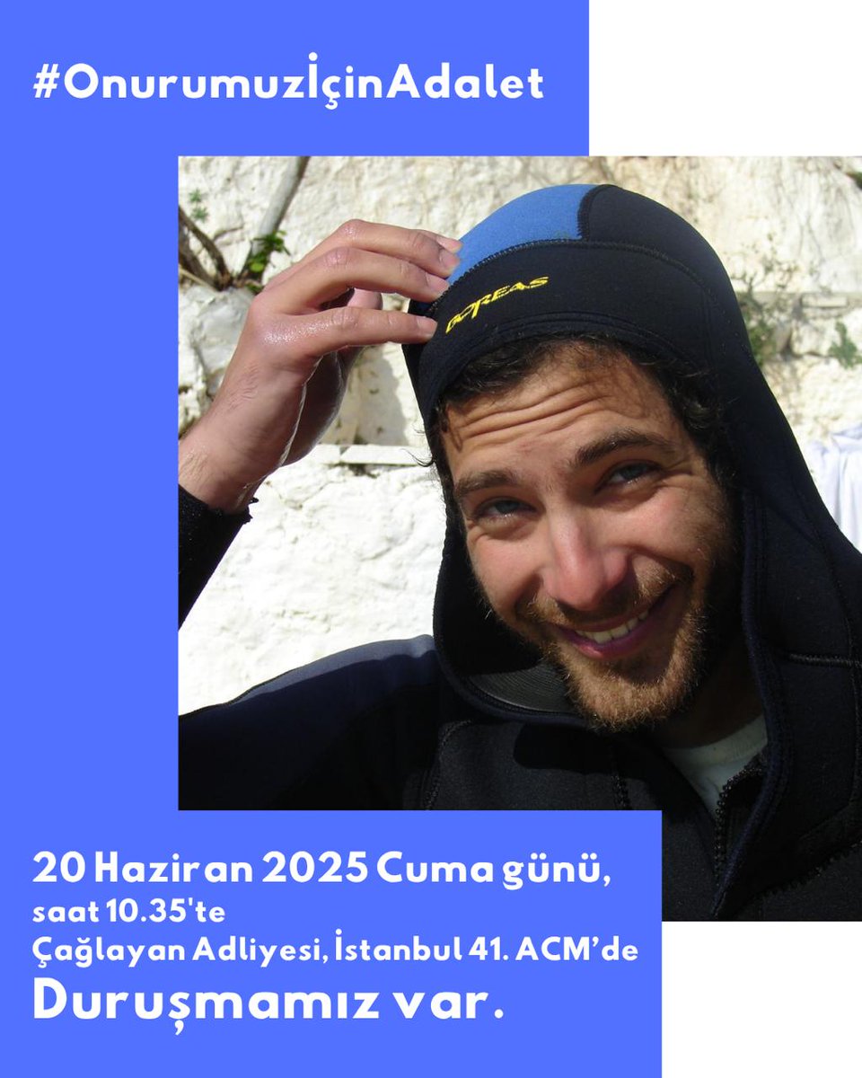 Emniyette gördüğü işkence ve cinsel saldırı neticesinde intihara sürüklenen Onur Yaser Can'ın davasında, 6 yıl hapse mahkum edilen dört polisin yeniden yargılandığı duruşma, bugün 10.35'te Çağlayan Adliyesi 41. ACM'de görülecek. Tüm dostlarımızı bekliyoruz #OnurumuzİçinAdalet