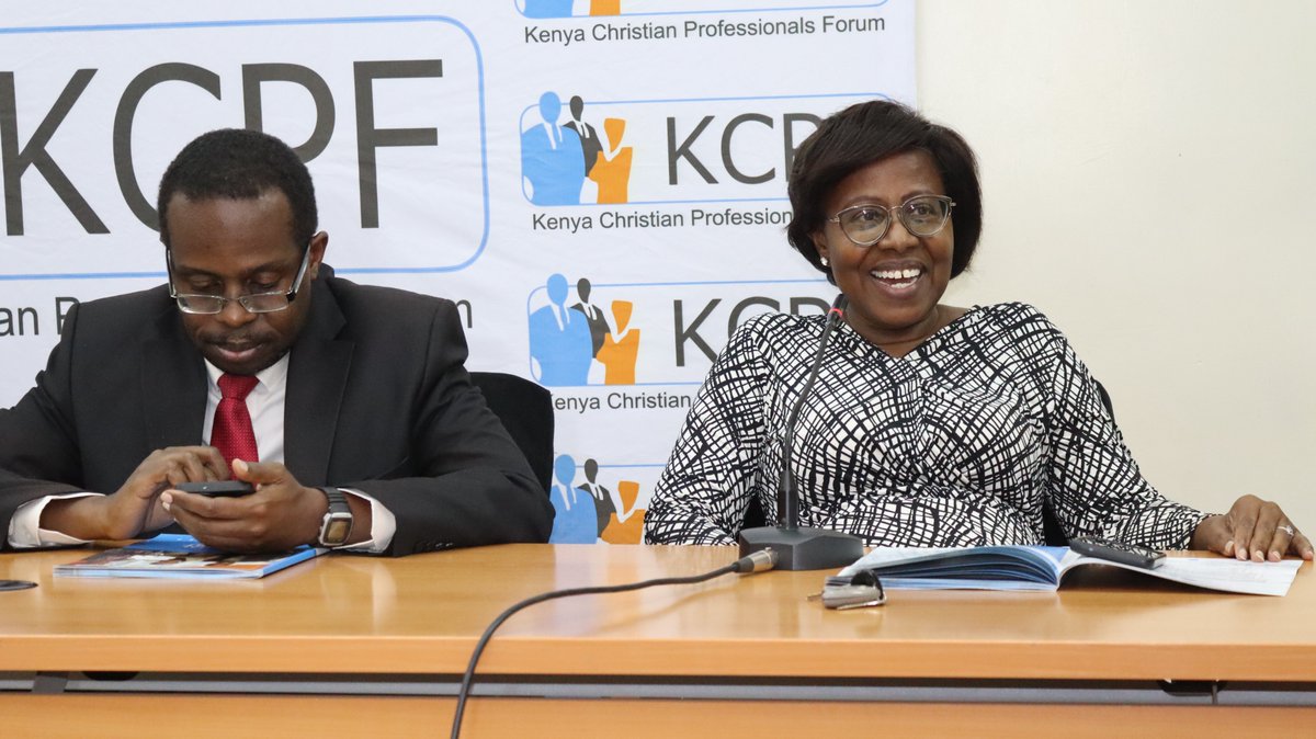 Kenya Christian Professionals' Forum (KCPF) tweet media