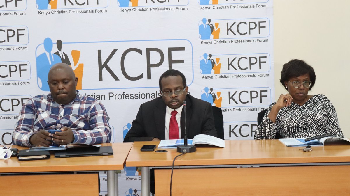 Kenya Christian Professionals' Forum (KCPF) tweet media