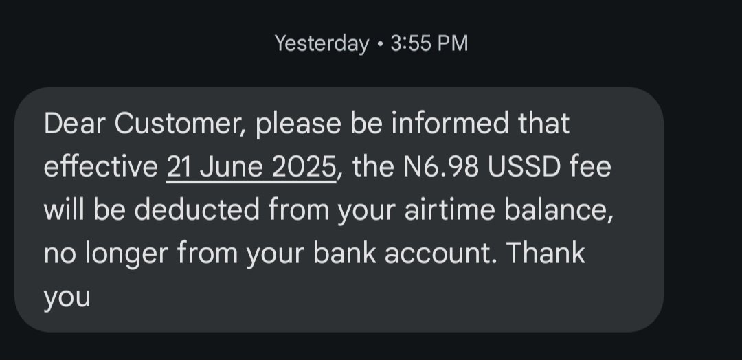 _Amara_E's tweet image. Dear @gtbank @gtbank_help ,
Help me understand, you sent a message that USSD charges will be deducted from airtime effective 21st June. Please, then why can't I access your USSD platform today, 20th JUNE?. What exactly is happening?. See screenshots please