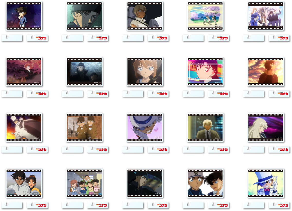 ◢◤メモリアルシーングッズ◢◤ ＃名探偵コナン TDアクリルマグネット 