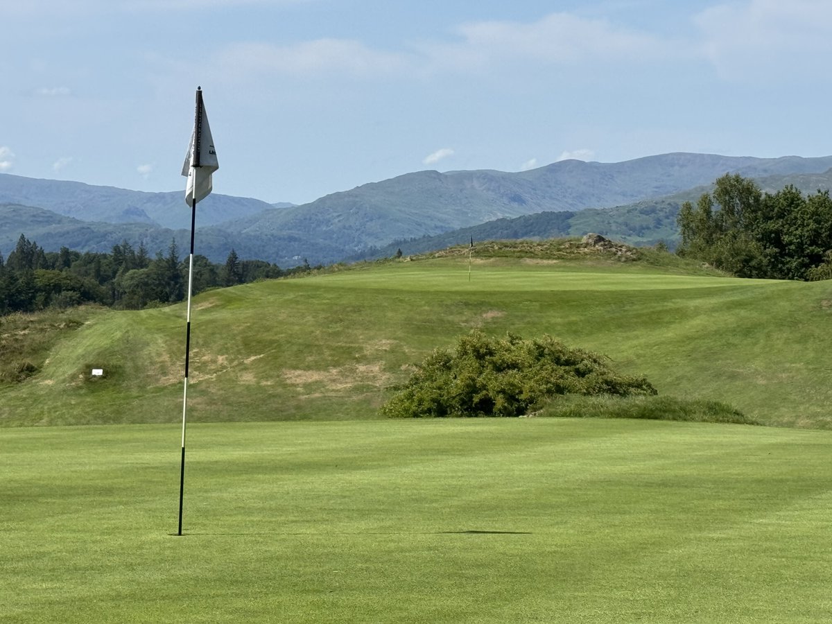 ⛳️ All set for a Friday full of golf, sun, and amazing scenery in the heart of the Lake District World Heritage site. 

#lakedistrict