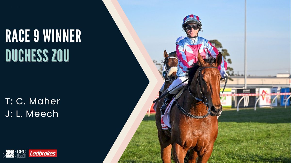 Winner Race 9 - DUCHESS ZOU T: <a href="/cmaherracing/">Ciaron Maher Racing</a> J: L. Meech