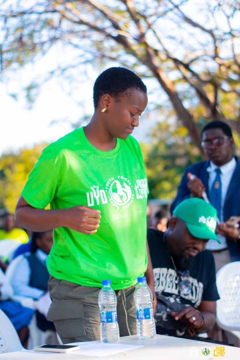 missumpofficial's tweet photo. Yesterday, our crowned Ms. UMP Maisha Chikuta proudly embarked on the Youth Voices, Earth Choices tree-planting campaign at Kalibu Academy. 🌱💚 

What a beauty inside and out💚 https://t.co/WOdkb6nDuK