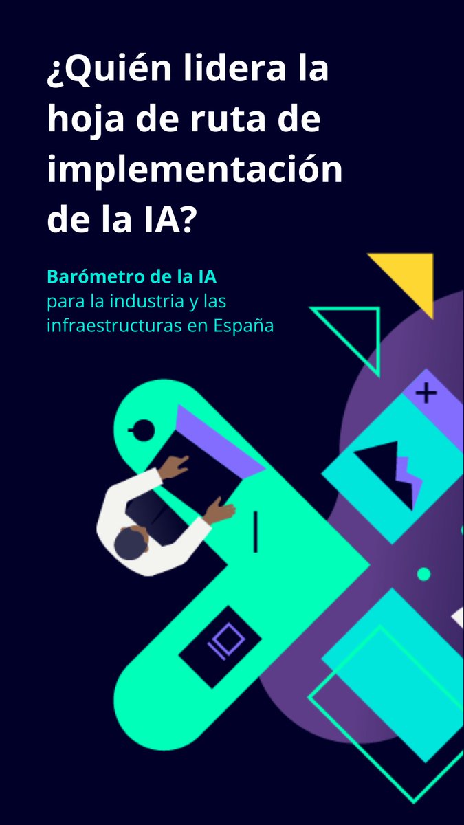 👥 ¿Quién lidera la hoja de ruta de implementación de la #InteligenciaArtificial? 🤖

El 58,8% de empresas en España no cuenta con un equipo responsable de la implementación de #IA ⚠️⚠️

Descarga nuestro Barómetro de la IA y responde a la pregunta clave👉 sie.ag/Bf54e