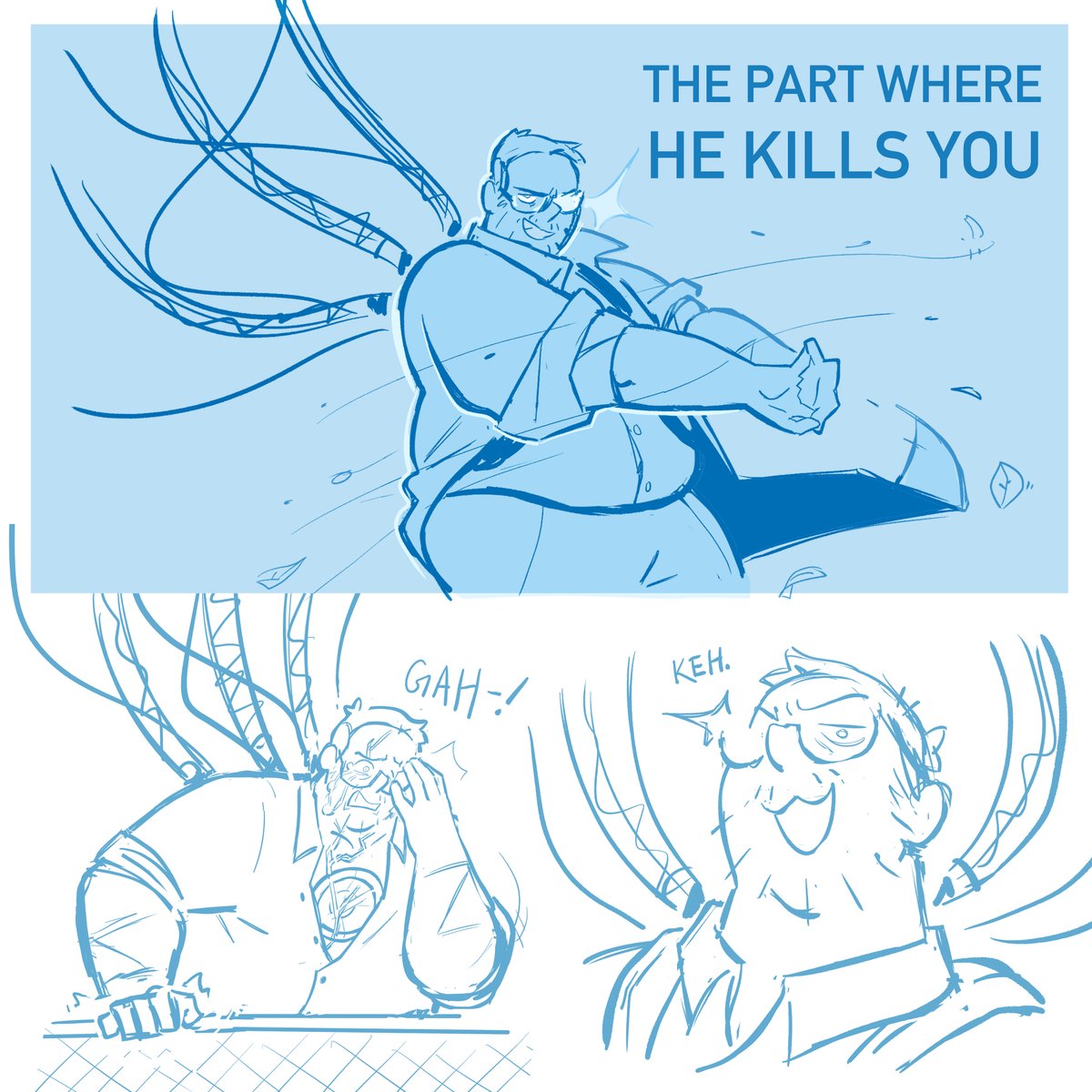 SherrickMads's tweet image. this is the part where he 💀 u #portal2