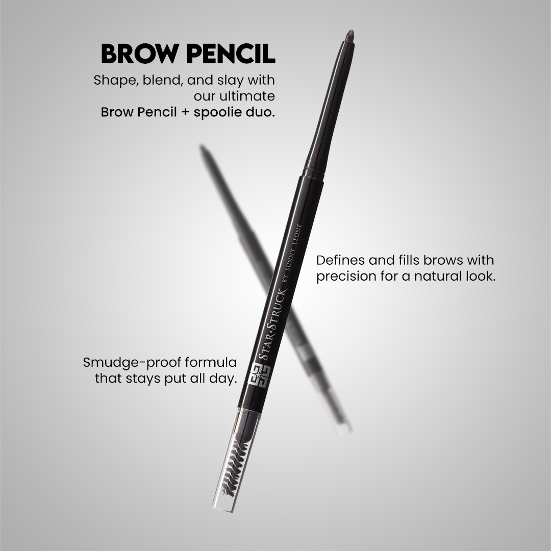 StarStruckbySL's tweet image. Soft glam or bold arch—just flip and flick.
.
#browpencil #eyebrows #blackeyebrow #browtint #makeupisconfidence #makeupbysunnyleone #cosmetics #sunnyleone #brownbrowpencil