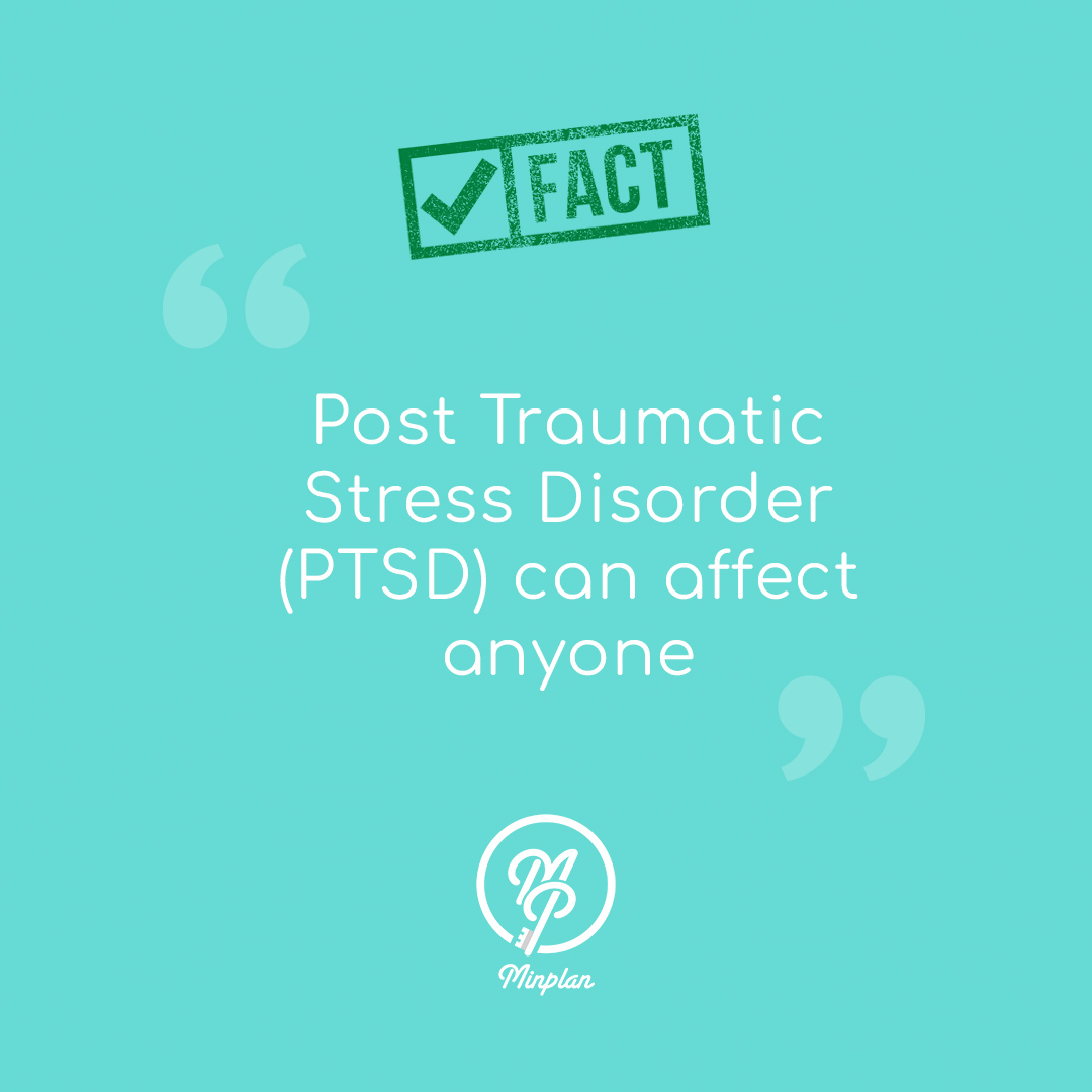 PTSD isn’t just a military issue. It affects survivors of abuse, trauma, loss and more.

Drop the stereotypes. Support saves lives. Healing is possible.

#PTSDAwareness #SuicidePrevention #MentalHealthMatters #Minplan