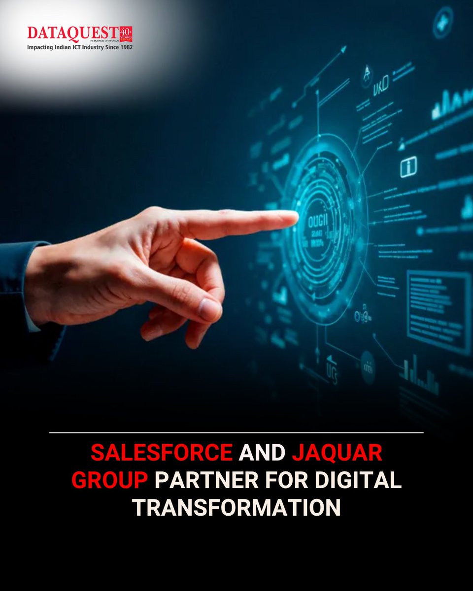 Dataquest (@dataquestindia) on Twitter photo Jaquar Group selects <a href="/salesforce/">Salesforce</a> to power its digital transformation, integrating AI-driven solutions across sales, service, and e-commerce. This partnership aims to provide a 360-degree customer view, enhancing efficiency globally.
dqindia.com/news/salesforc…
#dataquest Jaquar Group selects <a href="/salesforce/">Salesforce</a> to power its digital transformation, integrating AI-driven solutions across sales, service, and e-commerce. This partnership aims to provide a 360-degree customer view, enhancing efficiency globally.
dqindia.com/news/salesforc…
#dataquest