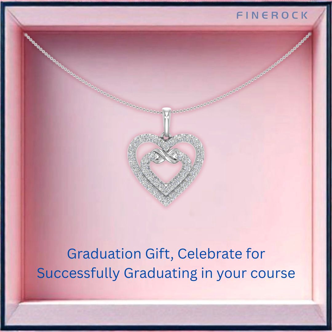 FinerockJewelry's tweet photo. For the grads who shined bright all year-gift them a sparkle to remember. 🎓✨
#GraduationGift #JewelryAddict #NaturalDiamonds #FinerockJewelry #TimelessJewelry #FinerockStyle #HeartNecklace #Graduates https://t.co/UOHWZB3oT3