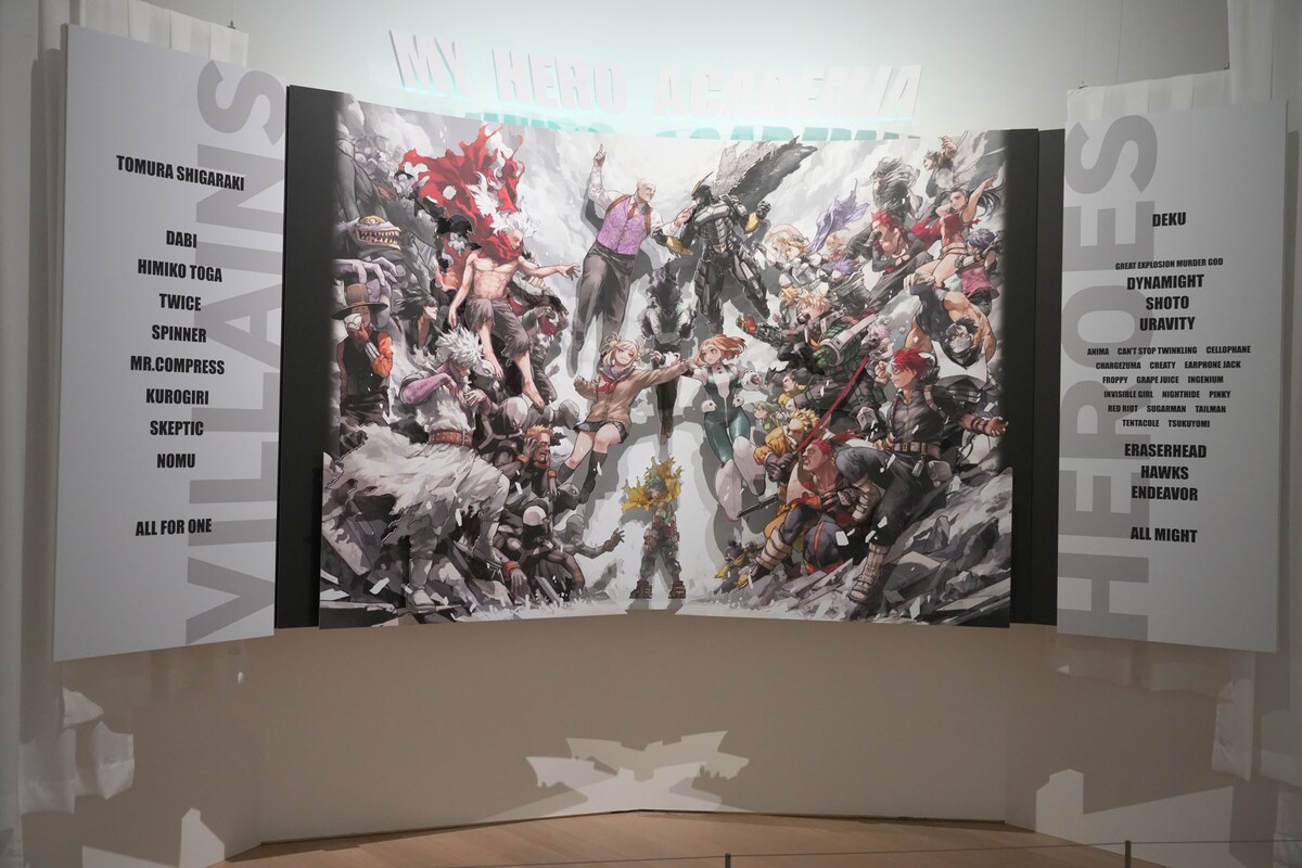 「ヒロアカ」の軌跡をたどる原画展、明日開幕！会場には堀越耕平の“ラクガキ”も（画像30枚）
natalie.mu/comic/news/628…

#ヒロアカ展