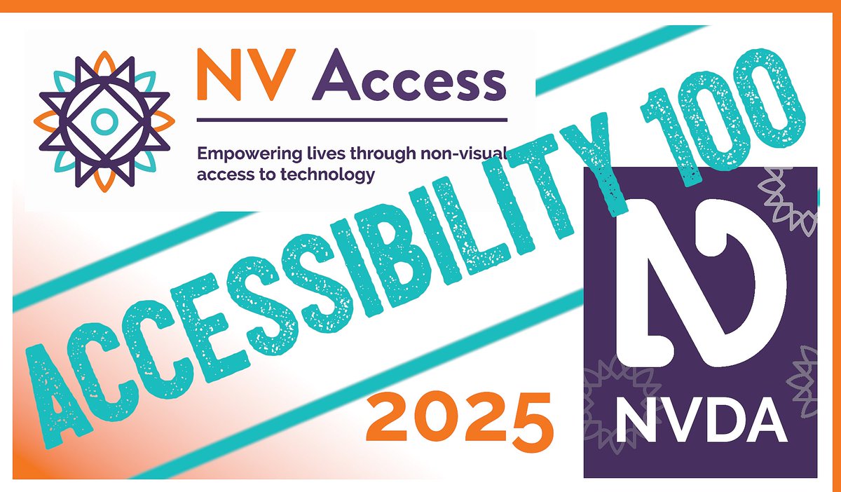 One of Forbes’ renowned 100 lists has just recognised NV Access as a global leader in accessibility

Forbes’ first-ever Accessibility 100 highlights the biggest innovators &amp; impact-makers in accessibility: forbes.com/lists/accessib…

#NVDA #NVDAsr #Accessibility #A11y #Forbes