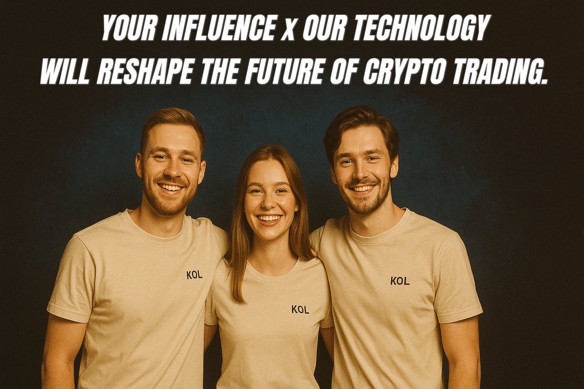 Crypto-Arsenal (@cryptoarsena1) on Twitter photo As a crypto KOL, going solo? your rebate is shrinking and your influence is powerless.
Imaging a copy trading platform under your brand, featuring AI-powered strategy portfolios for CEXs and DEXs.
And you're not trading alone. You’re joining a fast-growing, KOL-led alliance. As a crypto KOL, going solo? your rebate is shrinking and your influence is powerless.
Imaging a copy trading platform under your brand, featuring AI-powered strategy portfolios for CEXs and DEXs.
And you're not trading alone. You’re joining a fast-growing, KOL-led alliance.