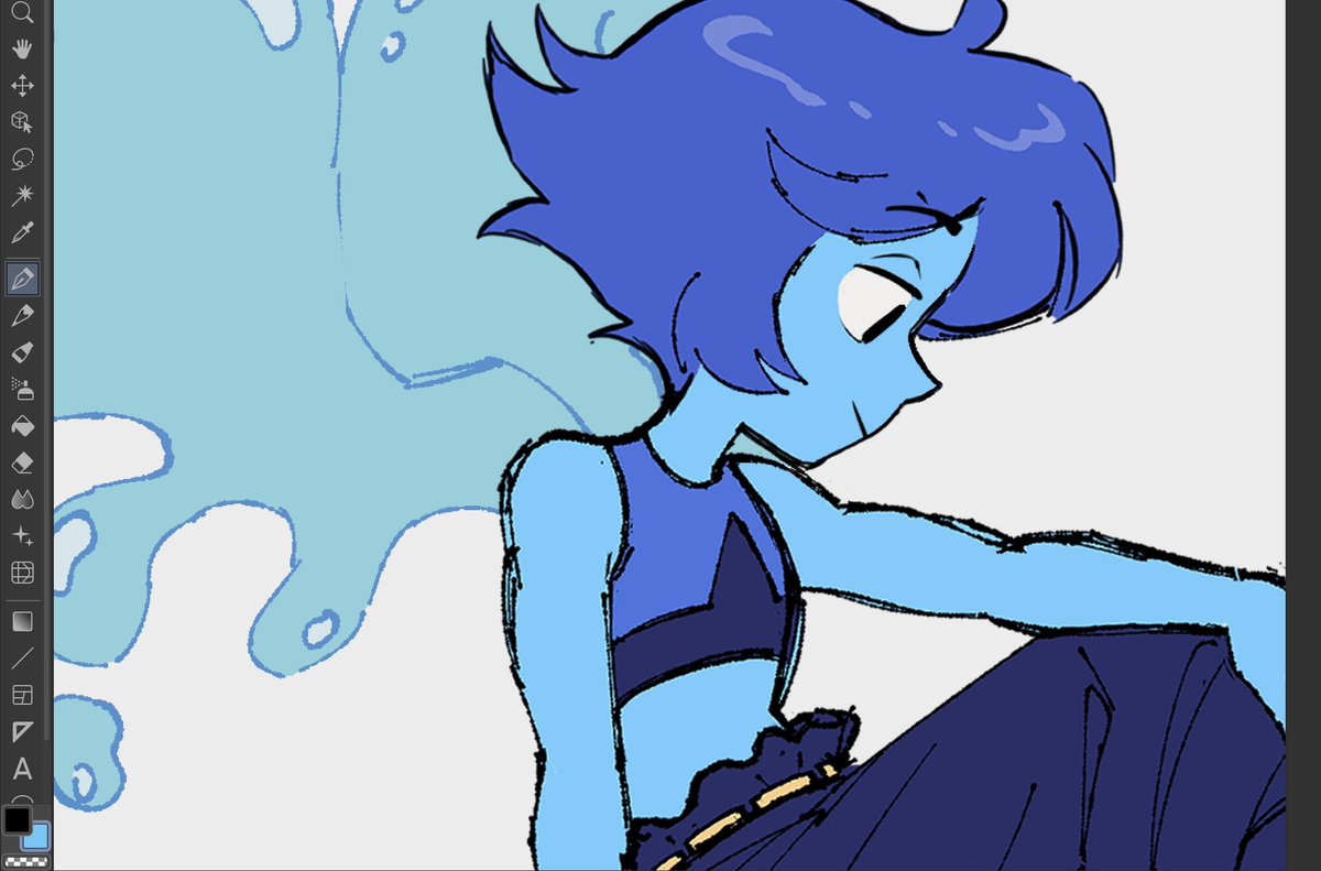 [WIP] Lapis

Hi guys I'm back! :D
I'm not dead I swear 😭
I want to share with you all some drawings I've done recently.
So, hopefully, I will finish them soon!