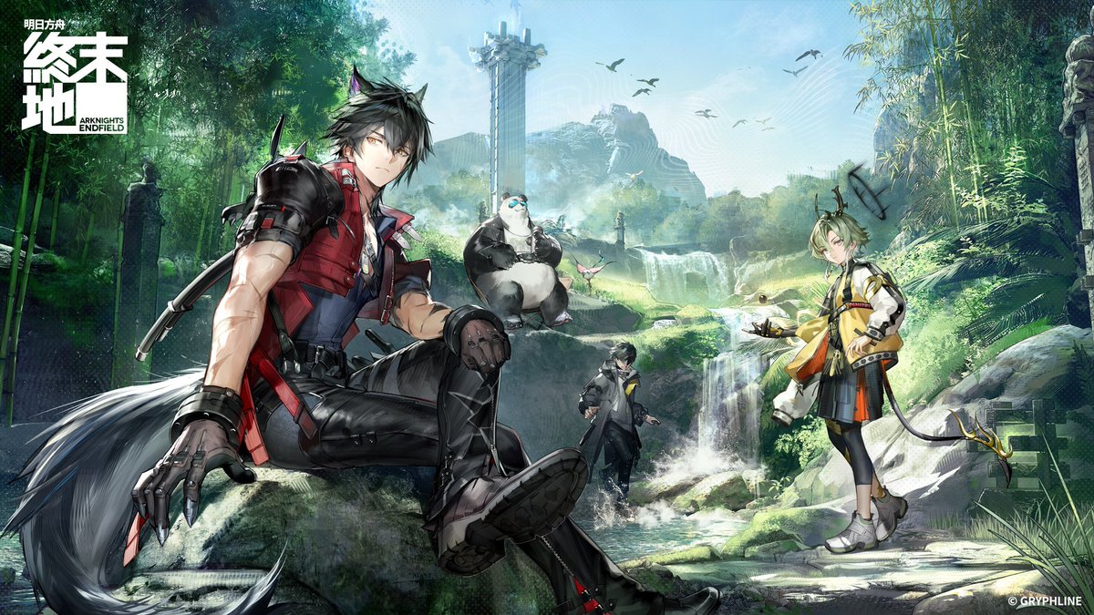 竹影婆娑清風至，攜得夏日好韶光。
管理員，偶爾讓時光從指縫溜走，也是個不錯的選擇呢。
​
YT ：youtube.com/shorts/UnY-09_…
​
#明日方舟終末地 #終末地