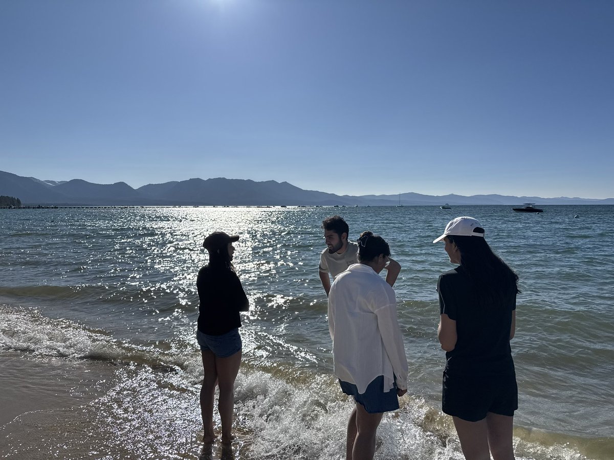 aashi_wal's tweet image. came to Tahoe to reconnect w nature. my friends said “bet” and launched me into the glacier-fed lake. might be done touching grass..