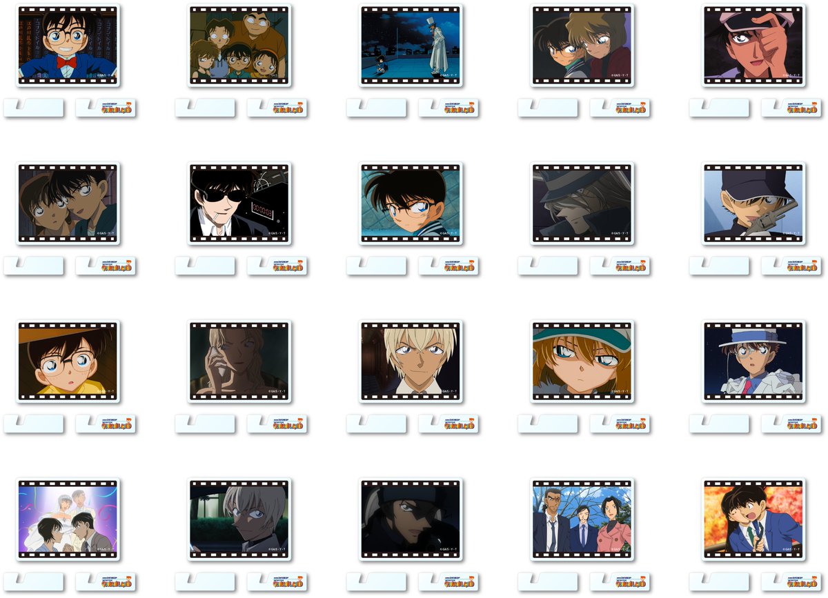 ２点セット❗️名探偵コナン展 ランダムアクリルマグネット&非売品入場特典色紙 2点セット❗️名探偵コナン展 ランダムアクリルマグネット&非売品入場