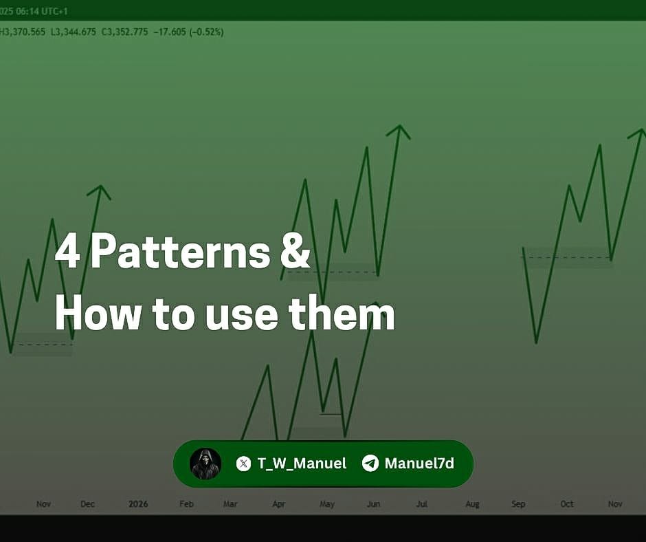 T_W_Manuel's tweet image. Here are 4 patterns you need to know and how to use them 

A 🧵
