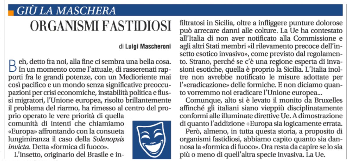 Per fortuna c’è l’Unione europea