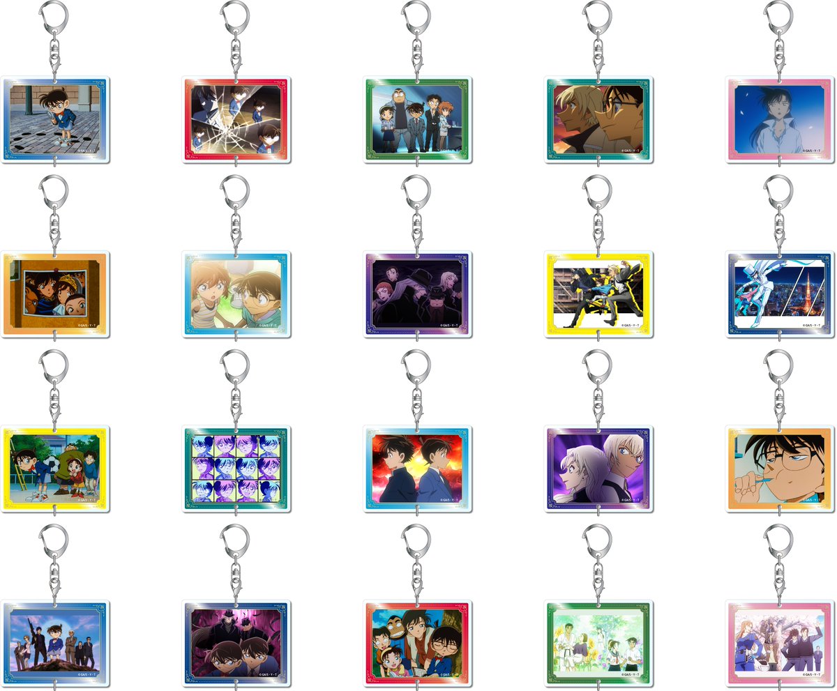 ◢◤メモリアルシーングッズ◢◤ ＃名探偵コナン TD連結アクリル