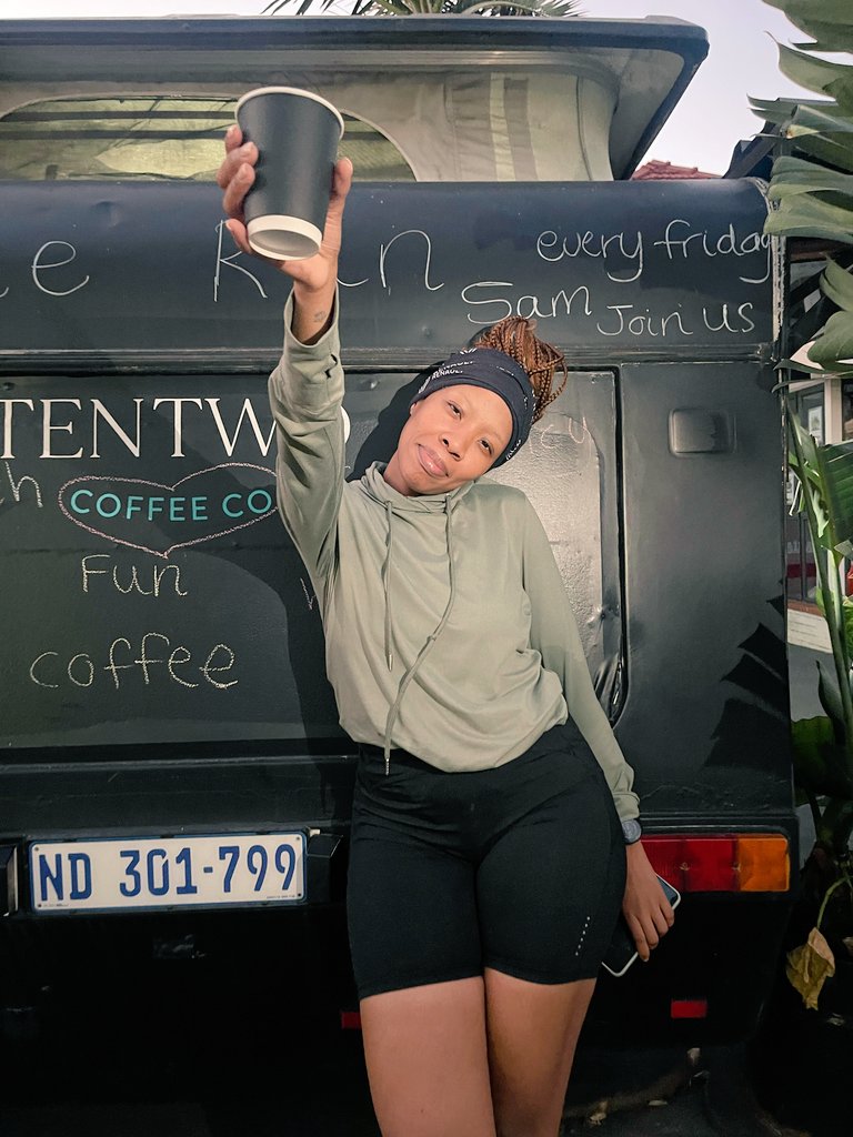 Waking up at 4AM for a 5km is crazy business 🤣