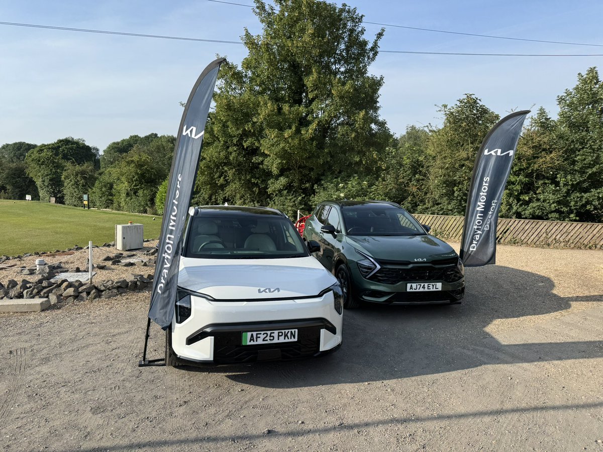 ☀️ All set for a warm one! ⛳️ 

🤝 <a href="/DraytonKia/">Drayton Motors Kia</a>