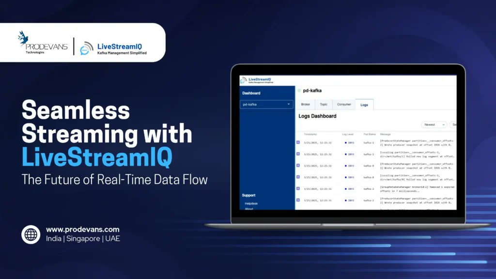 CEOProDevAns's tweet image. Discover how LiveStreamIQ is redefining real-time data streaming for the BFSI sector and beyond. 

READ MORE: prodevans.com/seamless-strea…

Contact: prodevans.com/contact-us/

#RealTimeStreaming #LiveStreamIQ #DataStreaming #BFSITech #CloudIntegration