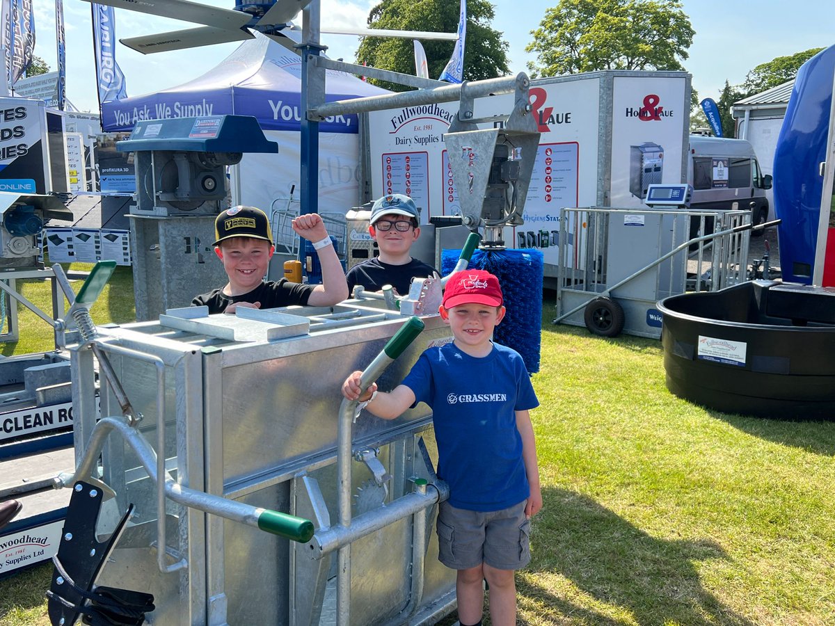 Day 2 of the Royal Highland show and the sun is out, looking forward to seeing everyone!