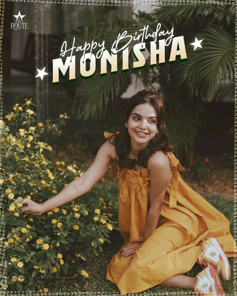 TheRoute (@theroute) on Twitter photo Happy Birthday to our very own multi-talented <a href="/MytriMonisha/">Monisha Mohan Menon</a>
Wishing you a year full of creativity, brilliance & big wins ♥️
#TheRouteTalent #MonishaMohanMenon Happy Birthday to our very own multi-talented <a href="/MytriMonisha/">Monisha Mohan Menon</a>
Wishing you a year full of creativity, brilliance & big wins ♥️
#TheRouteTalent #MonishaMohanMenon