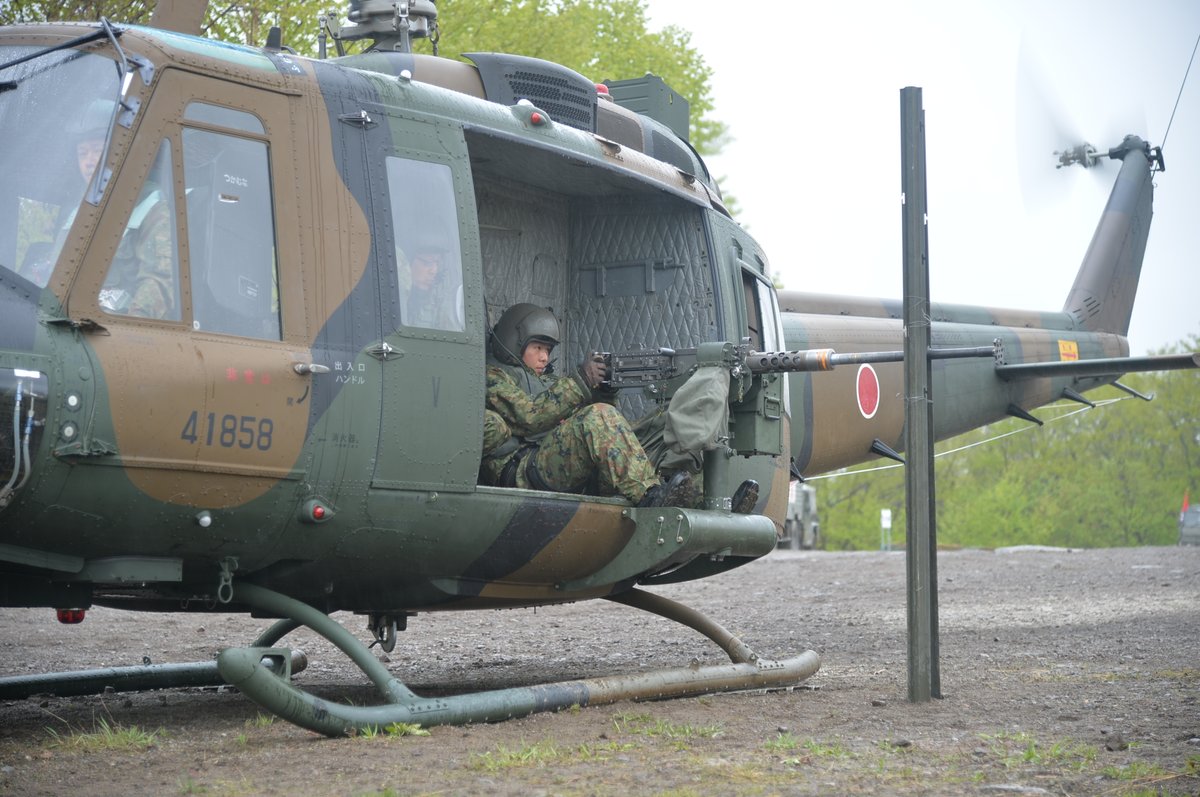 ドアガン射撃】 ＃第5旅団 はドアガン射撃訓練を行いました。 ＃第5